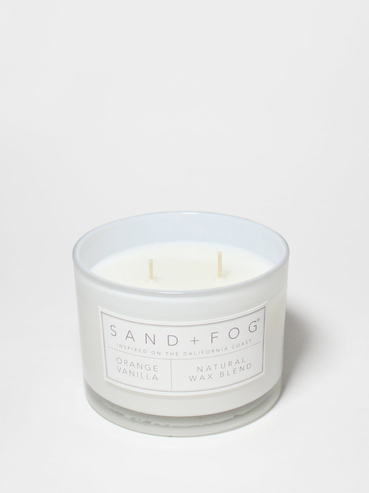 Orange Vanilla 12 oz scented candle | Shop Sand + Fog