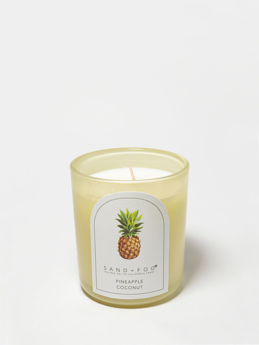 Pineapple Coconut 10 oz scented candle | Shop Sand + Fog