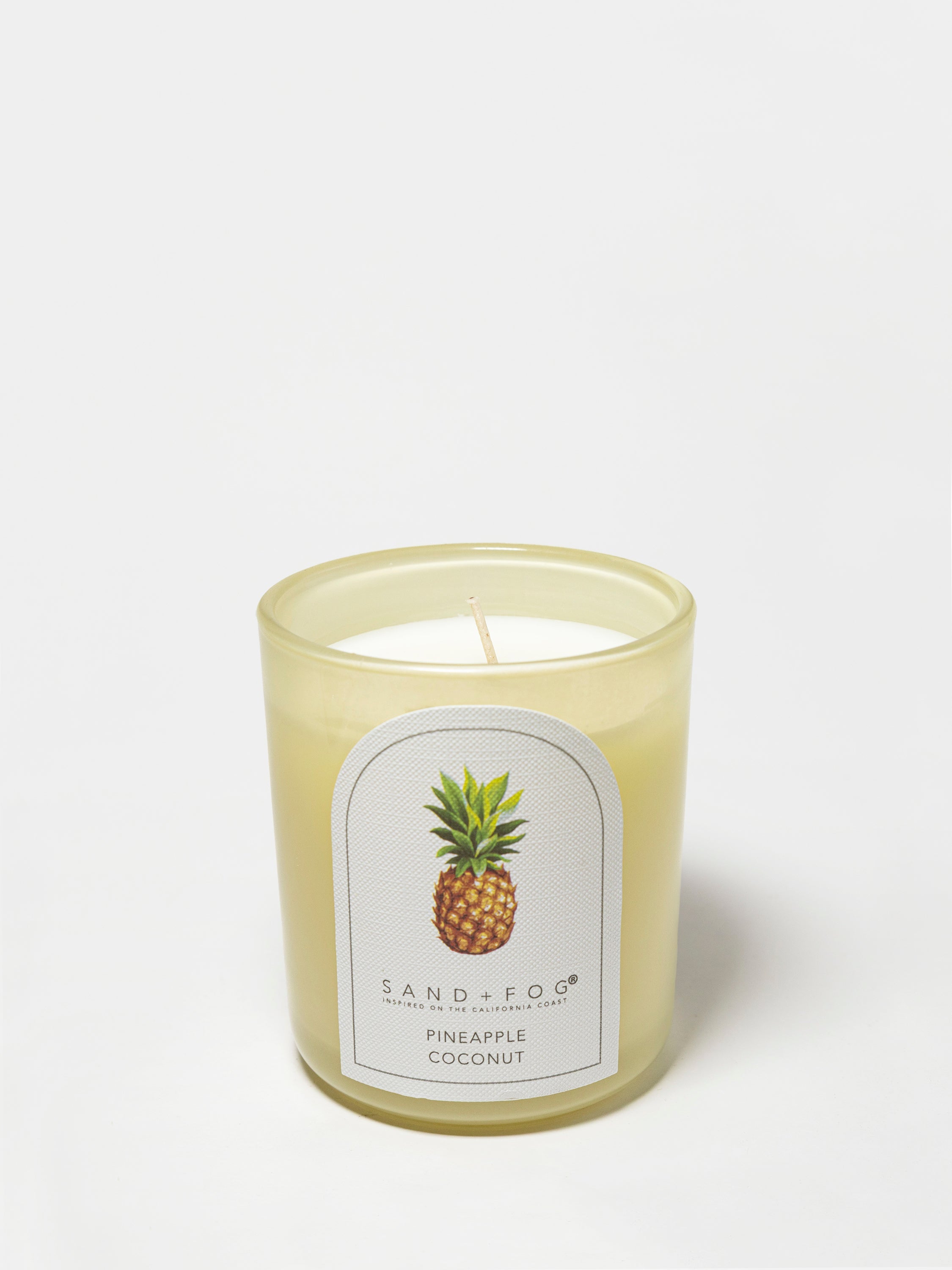 Pineapple Coconut 10 oz scented candle | Shop Sand + Fog