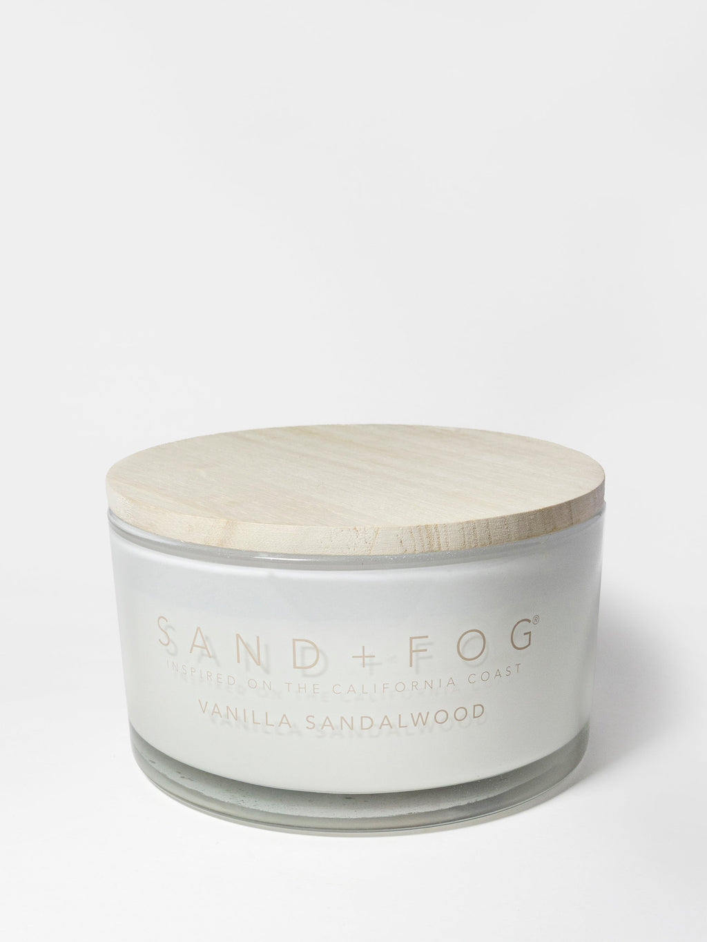 Vanilla Sandalwood 23 oz scented candle | Shop Sand + Fog