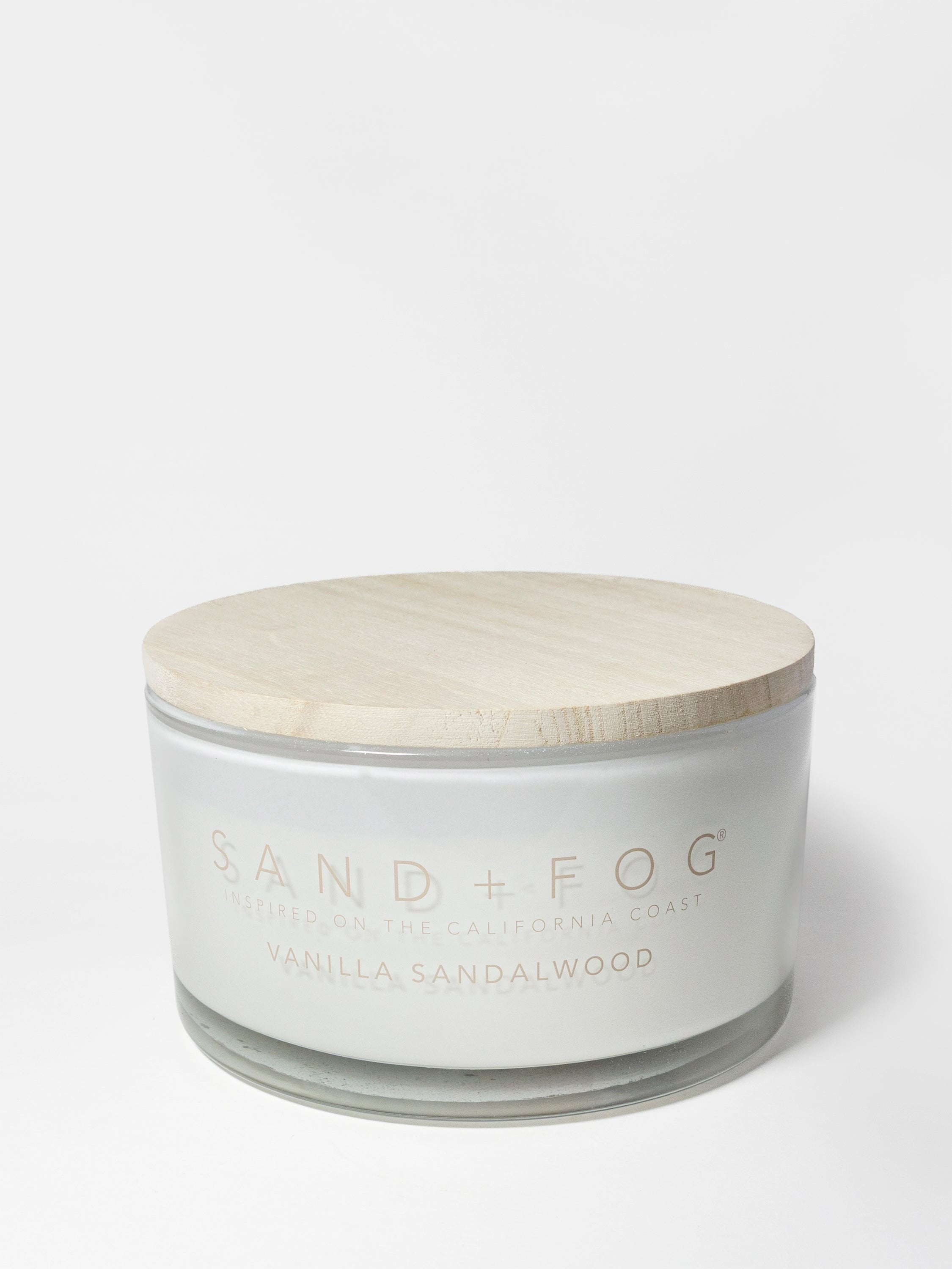 Vanilla Sandalwood 23 oz scented candle | Shop Sand + Fog