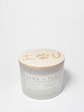 Sand + Paws Pineapple Coconut 12 oz scented candle | Shop Sand + Paws