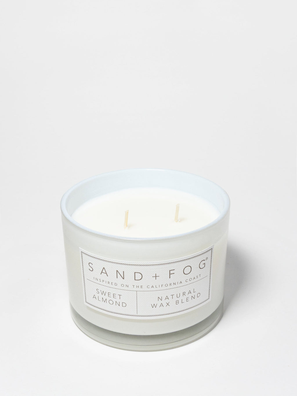 Sweet Almond 12 oz scented candle | Shop Sand + Fog