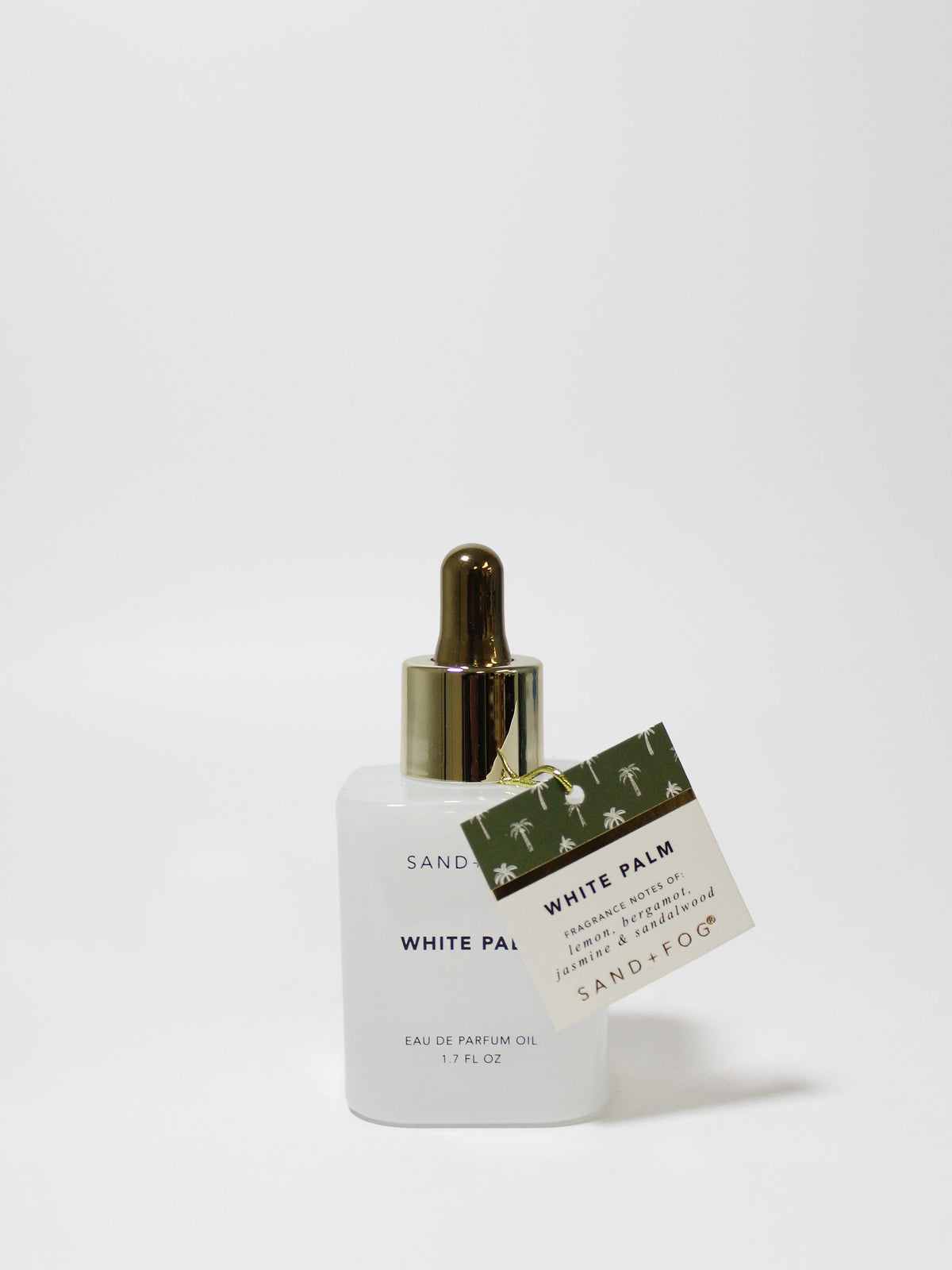 White Palm 50 ml Perfume Oil Dropper | Shop Sand + Fog