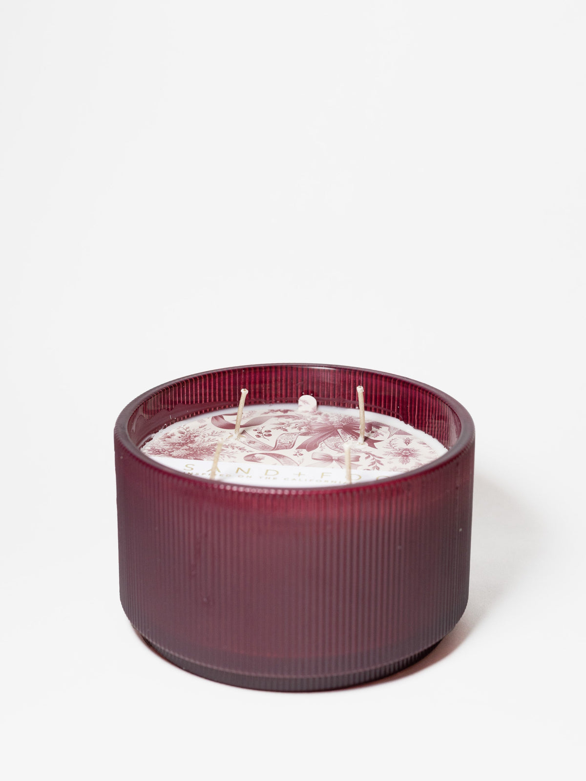Cranberry Evergreen 24 oz scented candle | Shop Sand + Fog